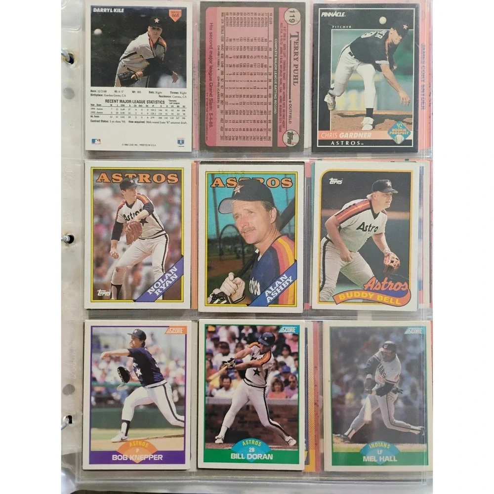 90's Baseball Card Lot 300+ Topps DonRuss Score Select Jose Conseco And More